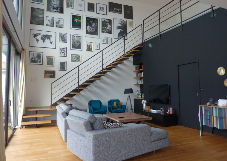 Intérieur spcacieux pour la construction de la maison