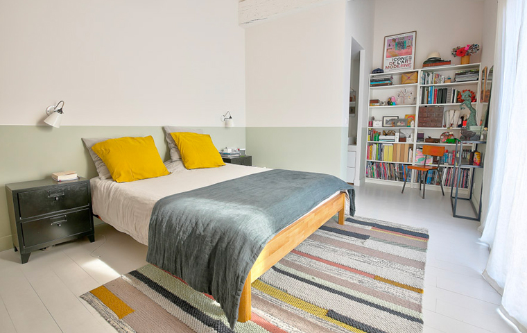 Rénovation d'une chambre spacieuse de la maison